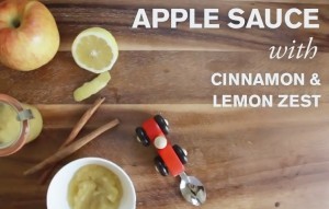 Applesauce with Cinnamon baby food