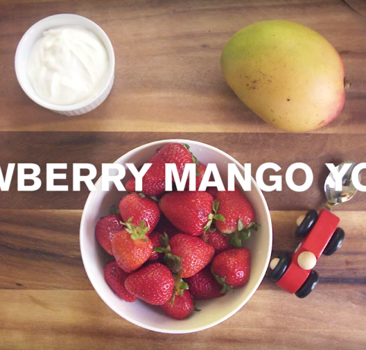 Baby Food | Strawberry & Mango Yogurt