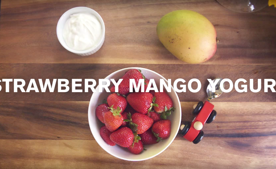Baby Food | Strawberry & Mango Yogurt