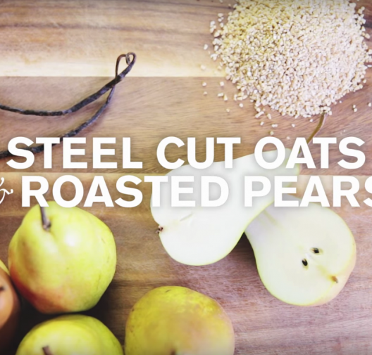 Baby Food |Roasted Pear & Vanilla Oatmeal