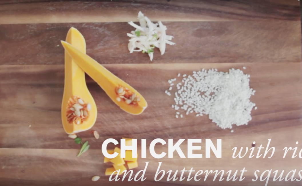 Baby Food | Chicken, Rice & Butternut Squash