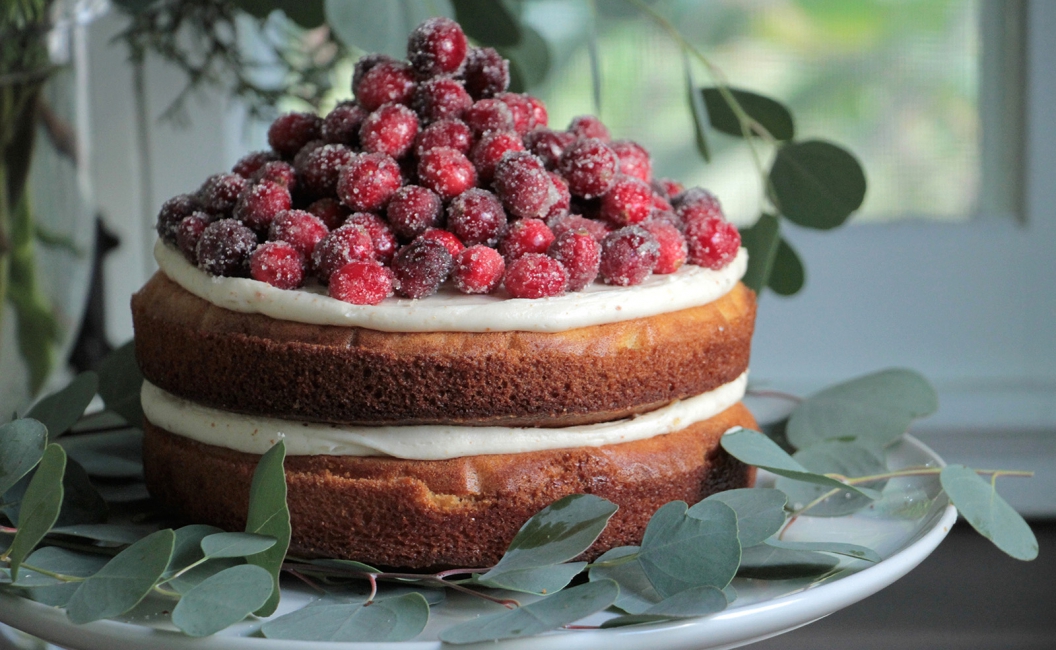 Italian Olive Oil Cake & Brown Butter Buttercream